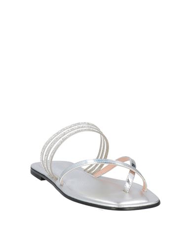 Woman Thong sandal Silver