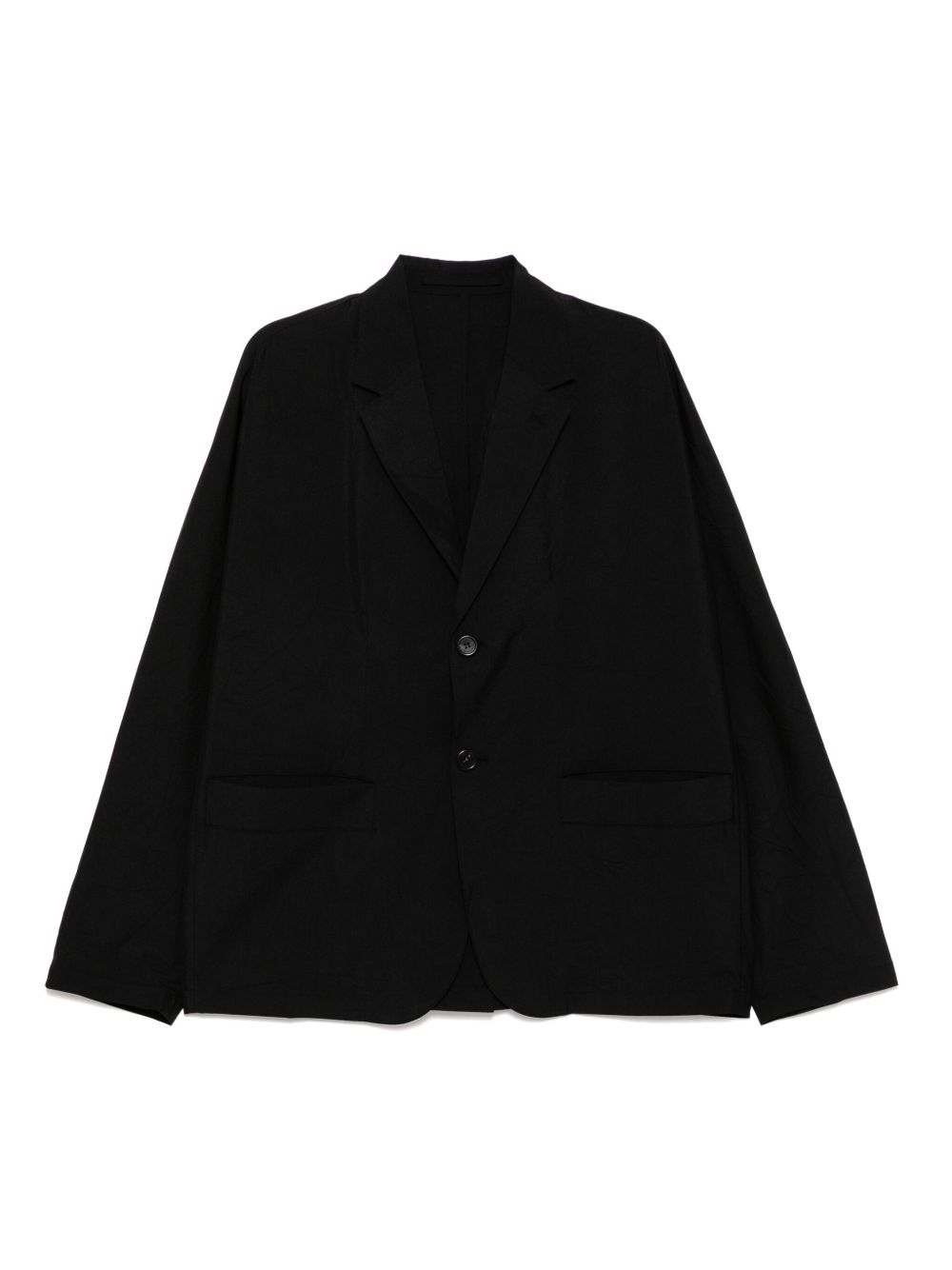 Crease oriental blazer - Black