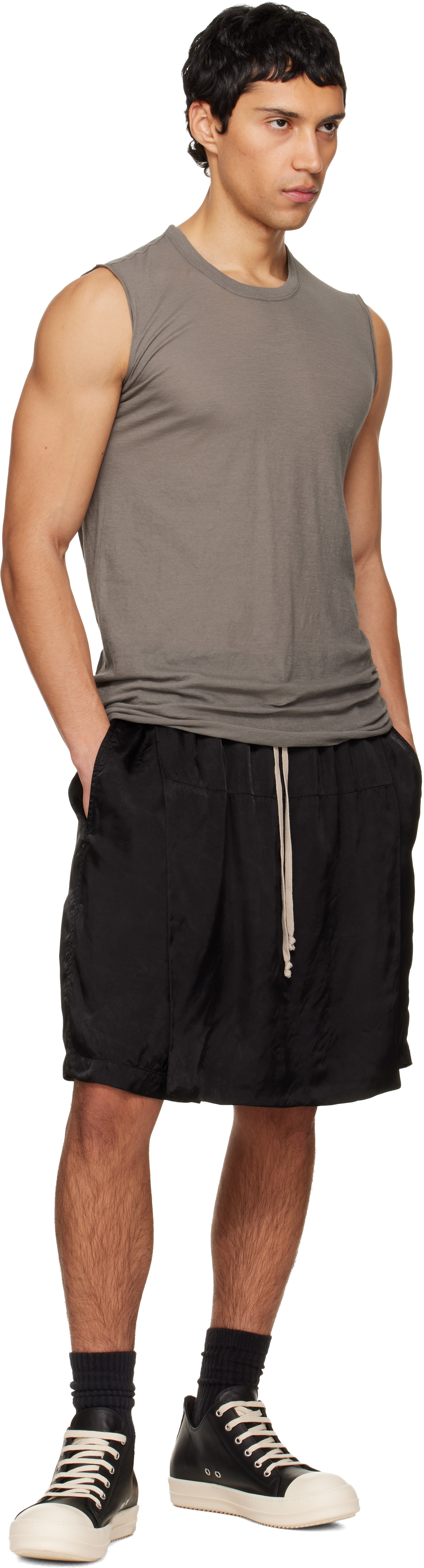Gray Temple Basic SL Tank Top