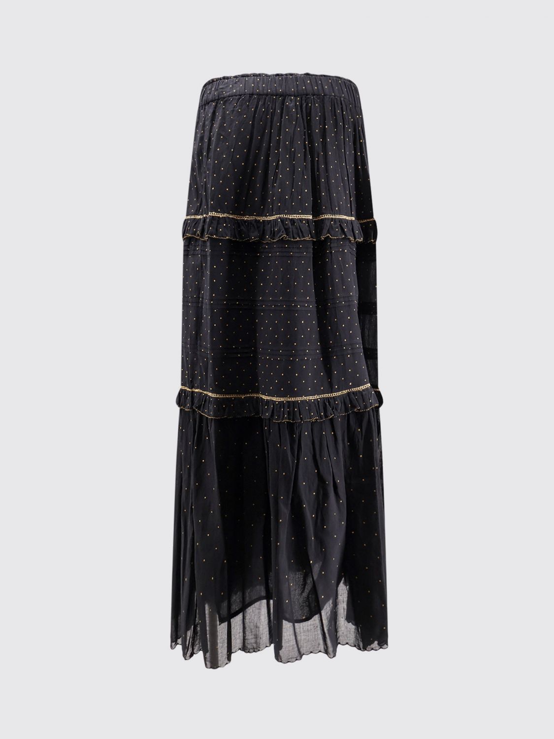Skirt Woman color Black