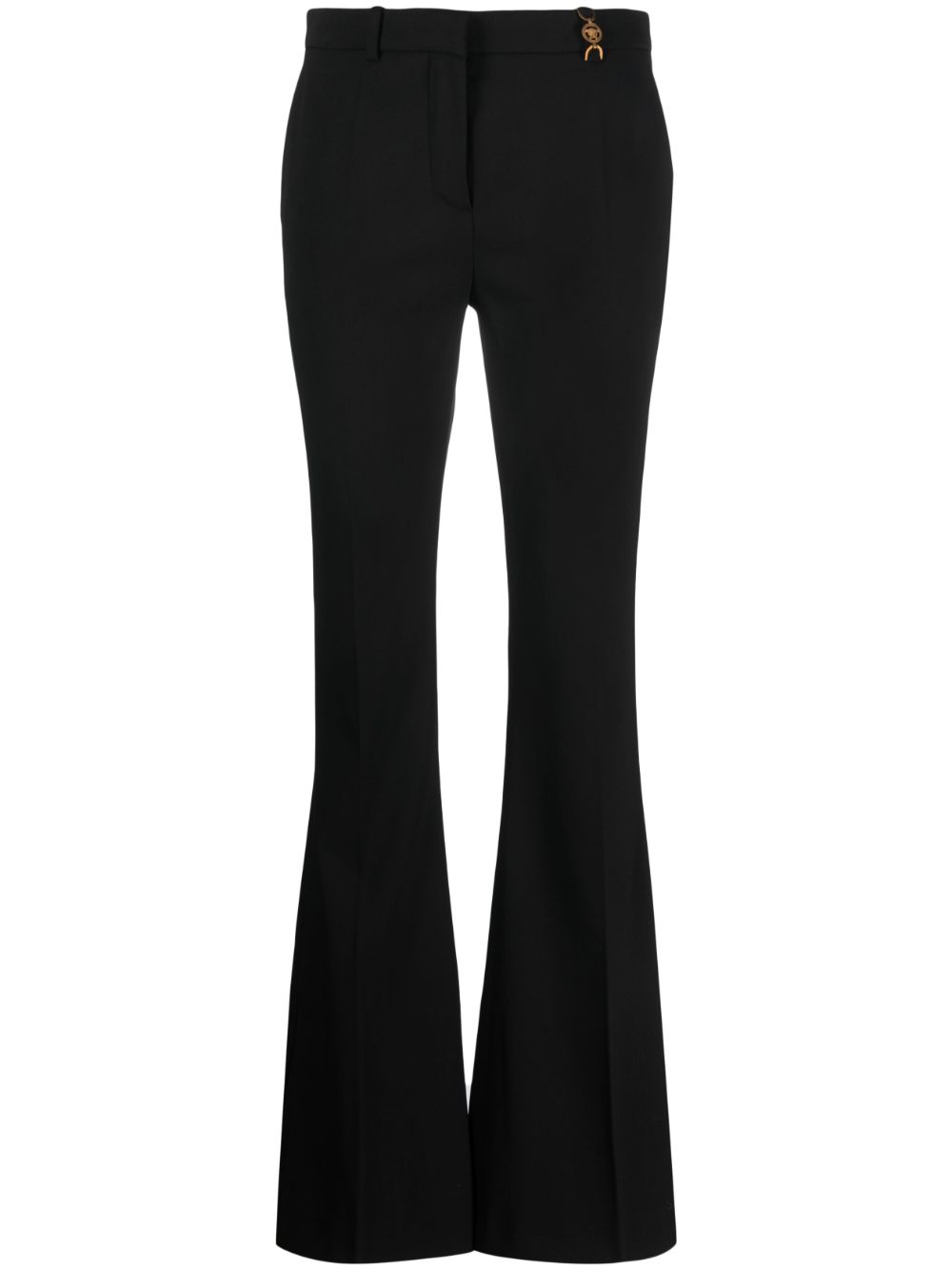 Medusa '95 stretch-wool flared trousers - Black