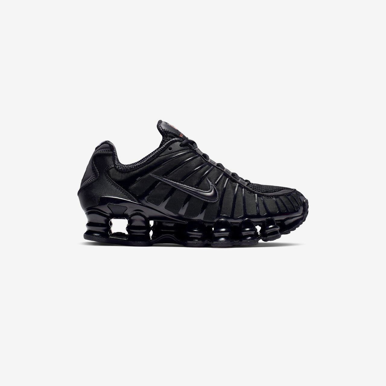 Nike | Wmns Shox TL - BLACK/BLACK-MTLC HEMATITE-MAX ORANGE - female - W