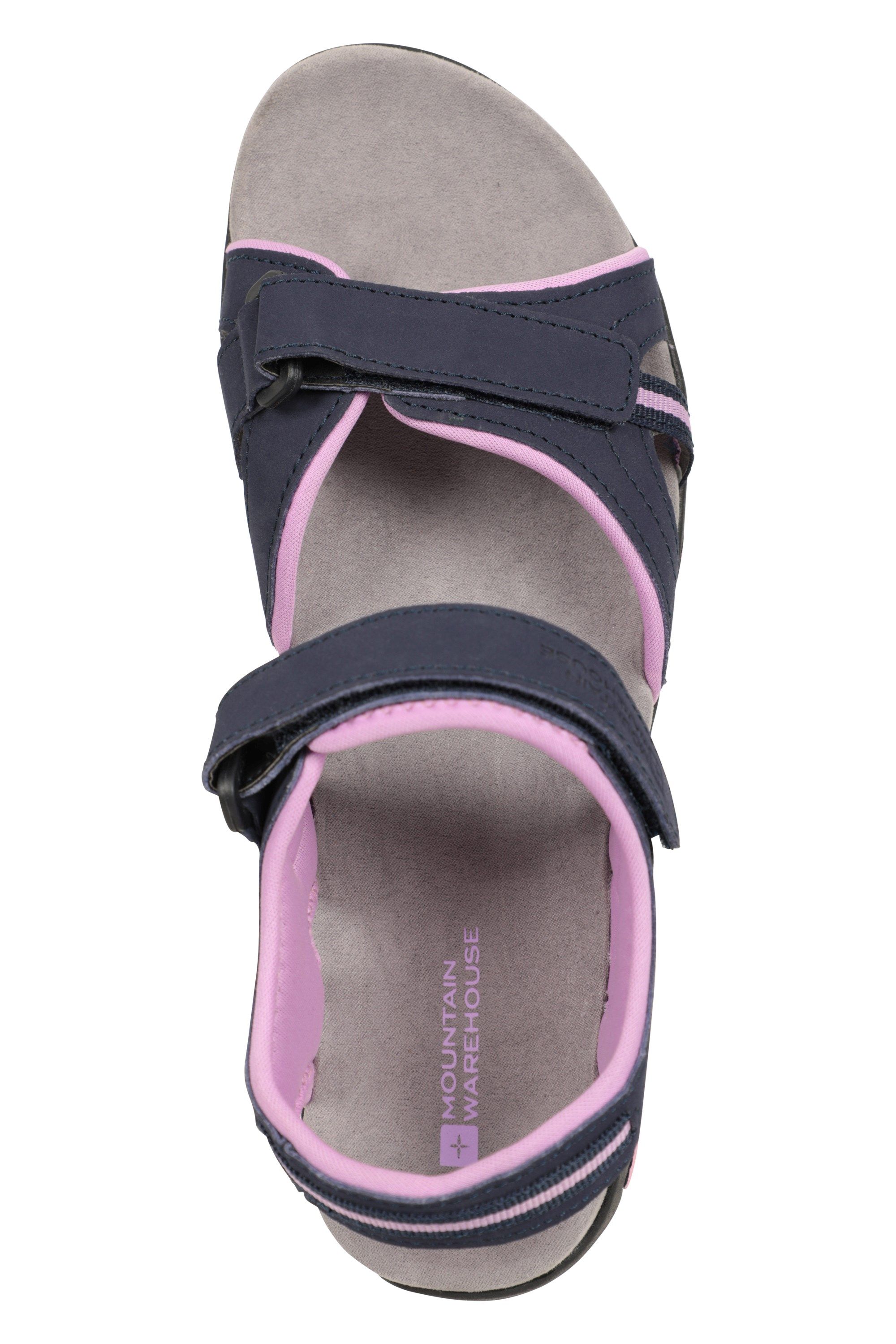 Mountain Warehouse 'oia' Lightweight Flexible Casual Cushioned Touch Strap Sandals In Navy