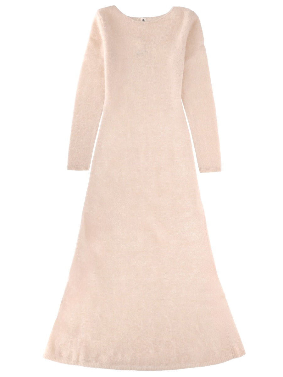 Women's Cozy Mohair-Blend Mini Dress