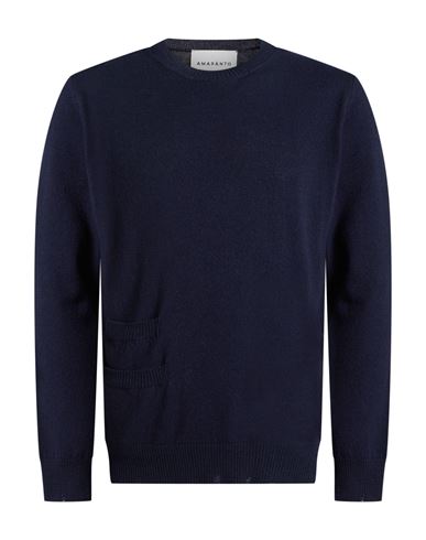 Man Sweater Midnight blue Size XL Wool