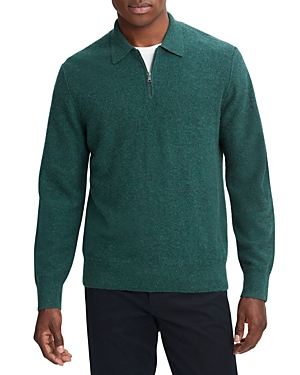 Zip-up cashmere jumper - Blue
