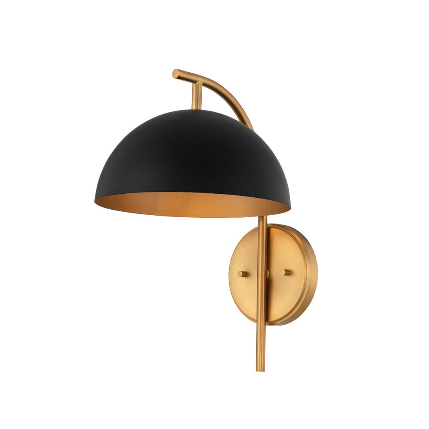 Marcel Wall Sconce in Matte Black with New Bra