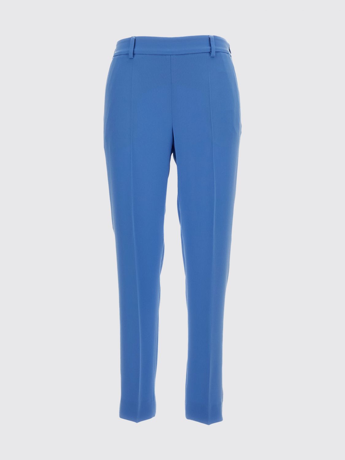 Pants Woman color Gnawed Blue