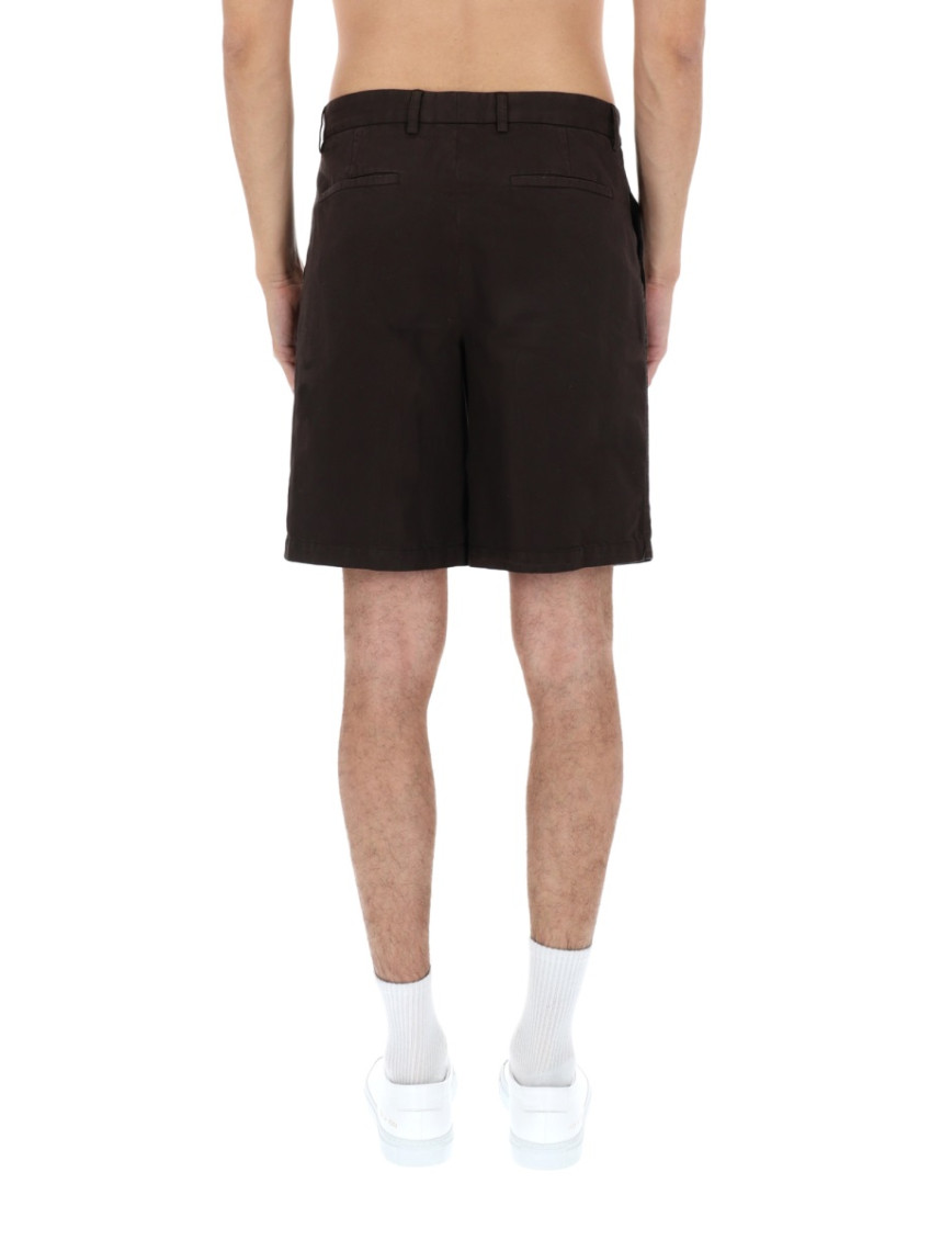 Zegna - tailored shorts belt loops and pocket