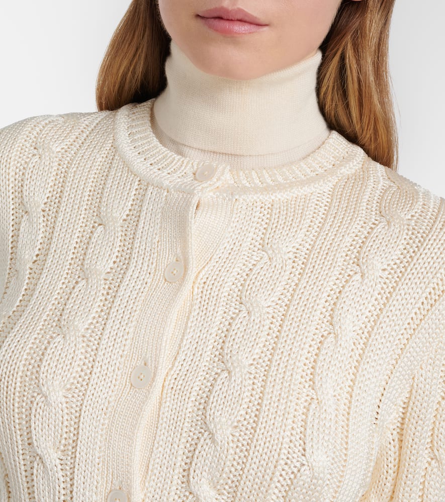 Silk cardigan