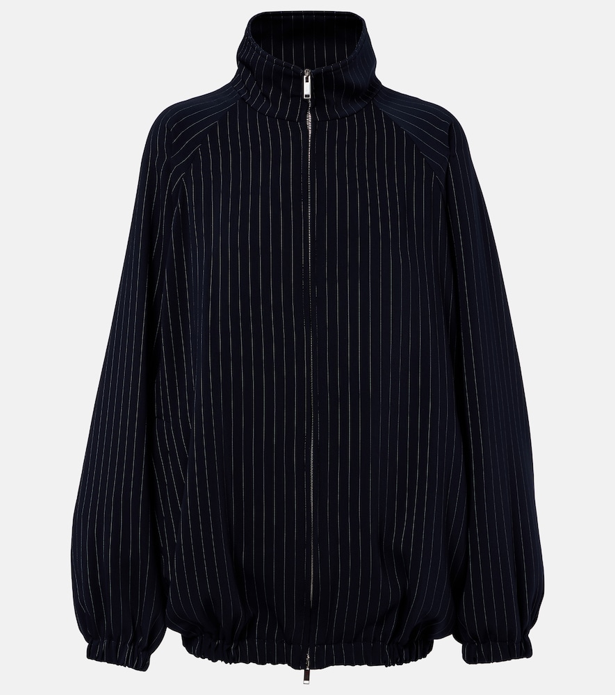 Baxter pinstripe oversized jacket