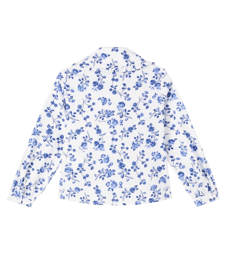 Floral cotton shirt