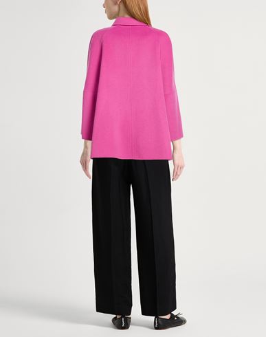 Elena Mirò Woman Jacket Mauve Size XXL Wool, Polyester