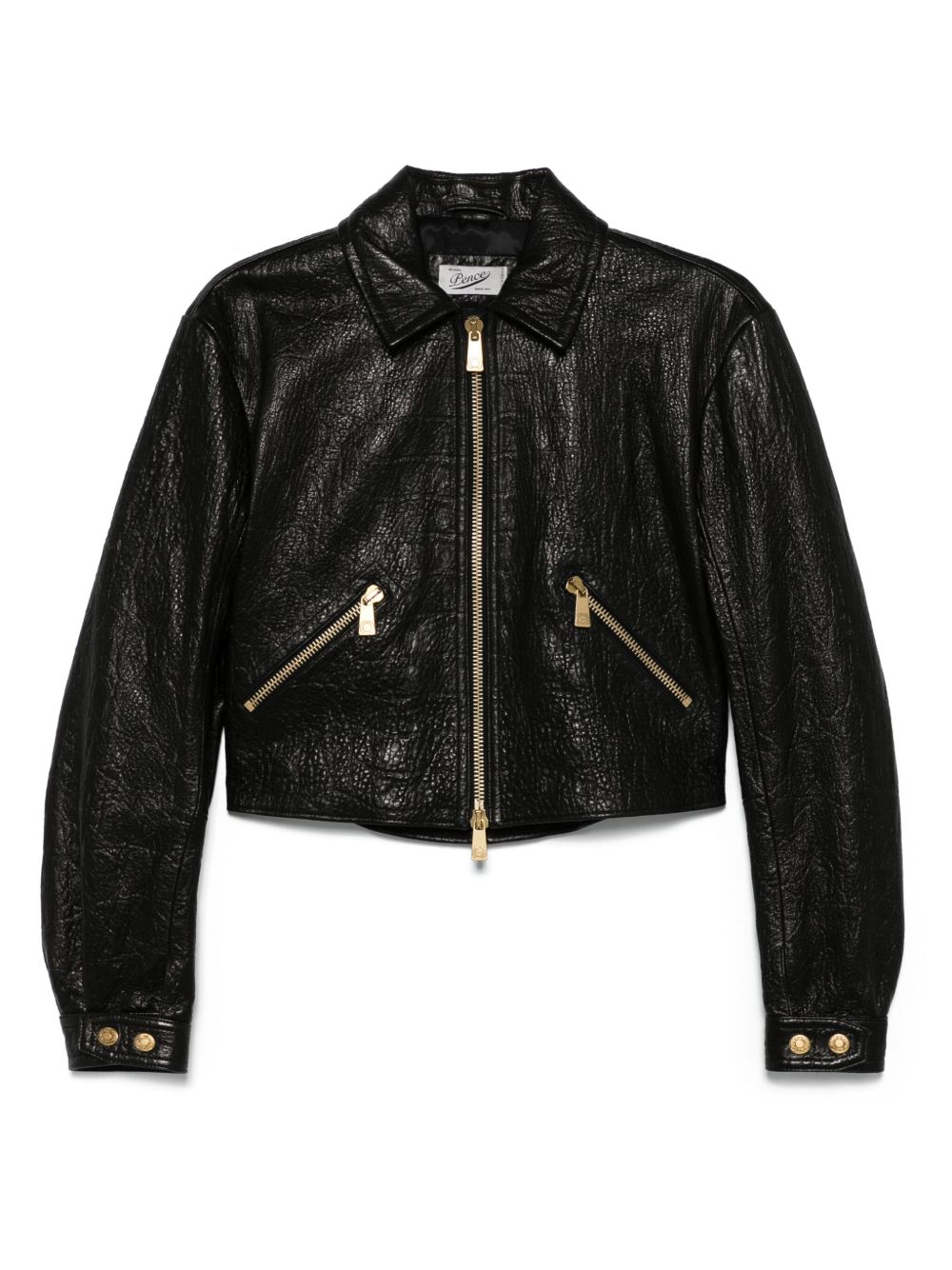 Pence Emilie leather jacket - Black