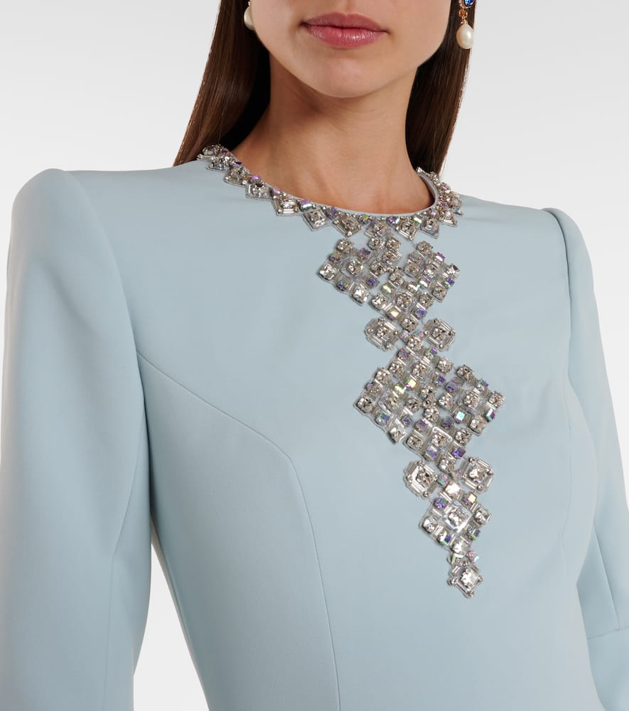 Margot crystal-embellished gown