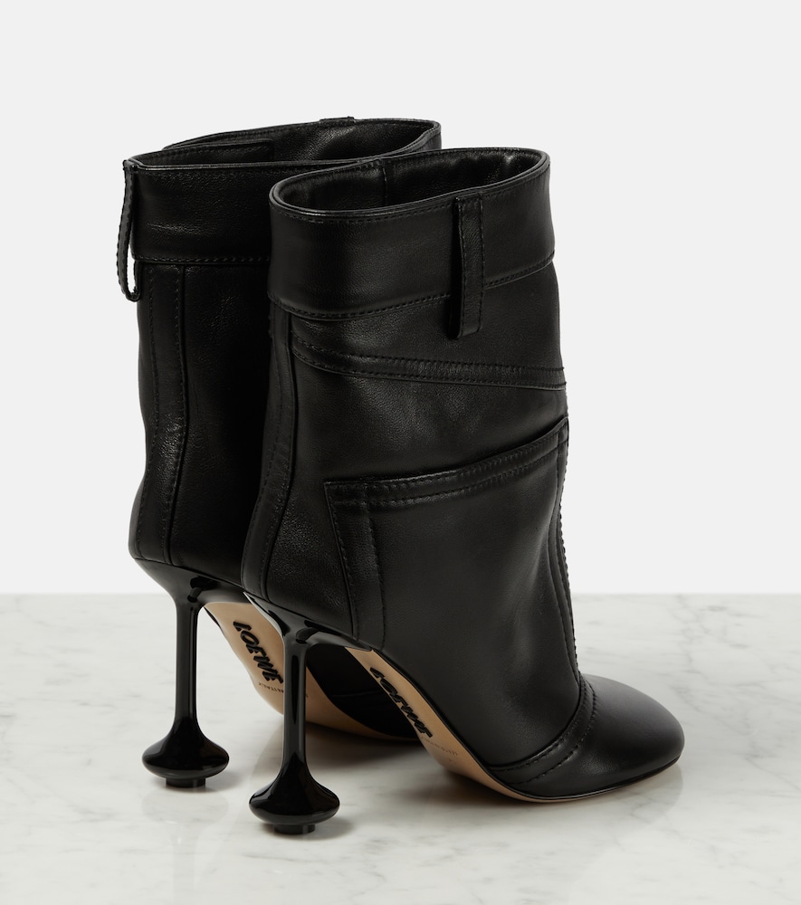 Loewe Toy leather ankle boots