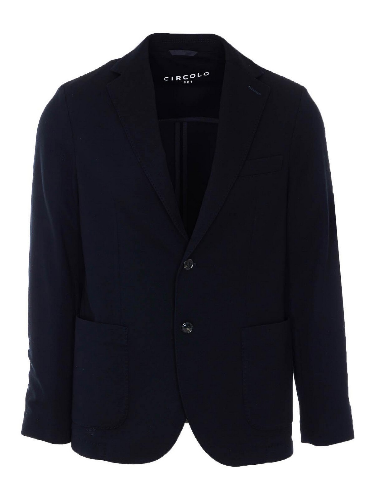 Jackets Black Cotton - Men