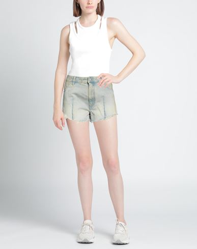 Woman Denim shorts Beige Size 26 Cotton