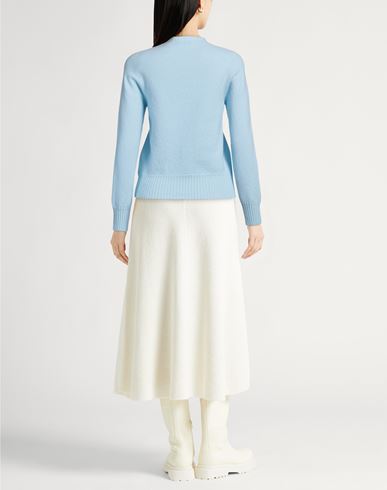Woman Sweater Sky blue Size 8 Wool