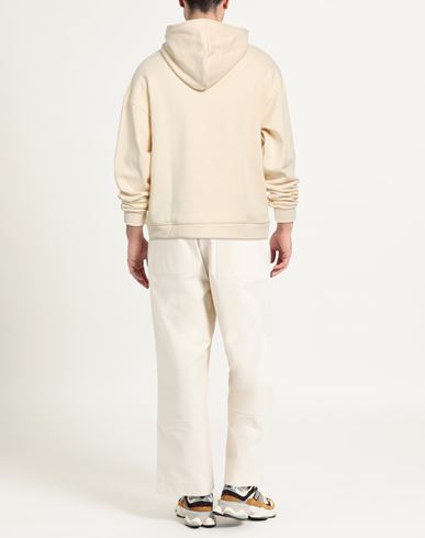 Man Sweatshirt Beige Size L Cotton