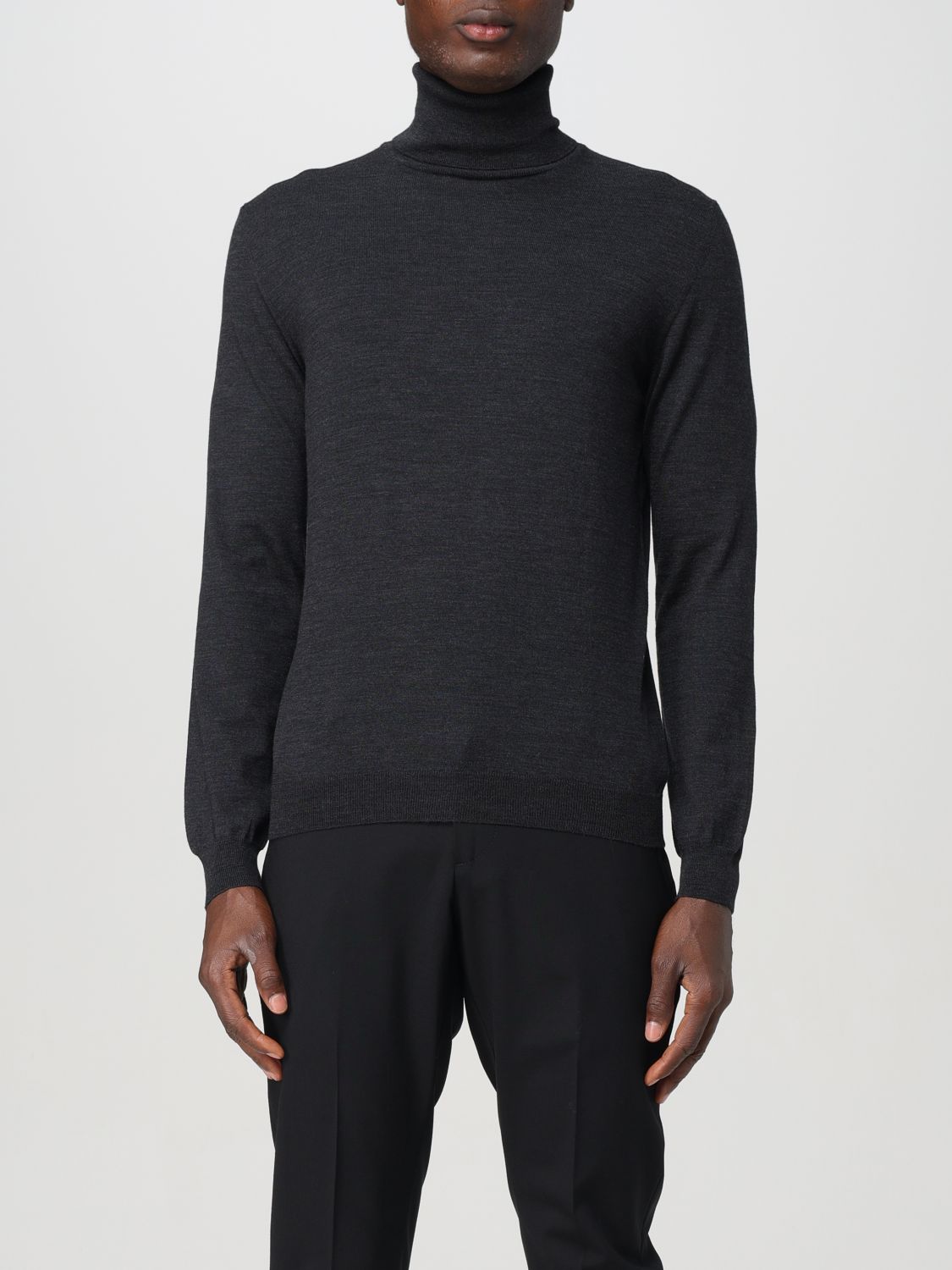 Sweater Men color Charcoal