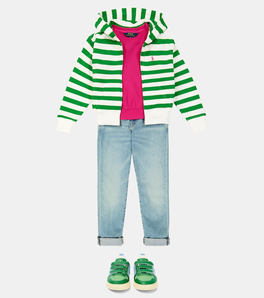Polo Ralph Lauren Kids Cotton-blend fleece hoodie