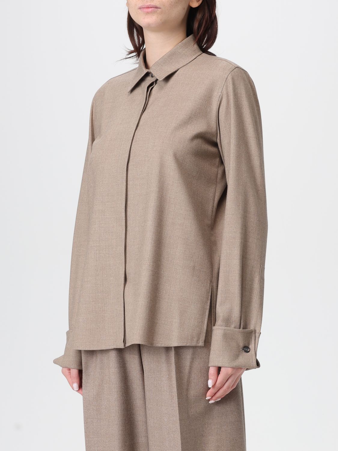 Shirt Woman color Dove Grey