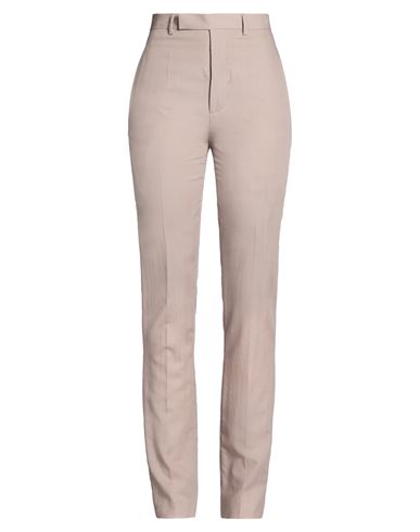 Woman Pants Taupe Size 4 Virgin Wool