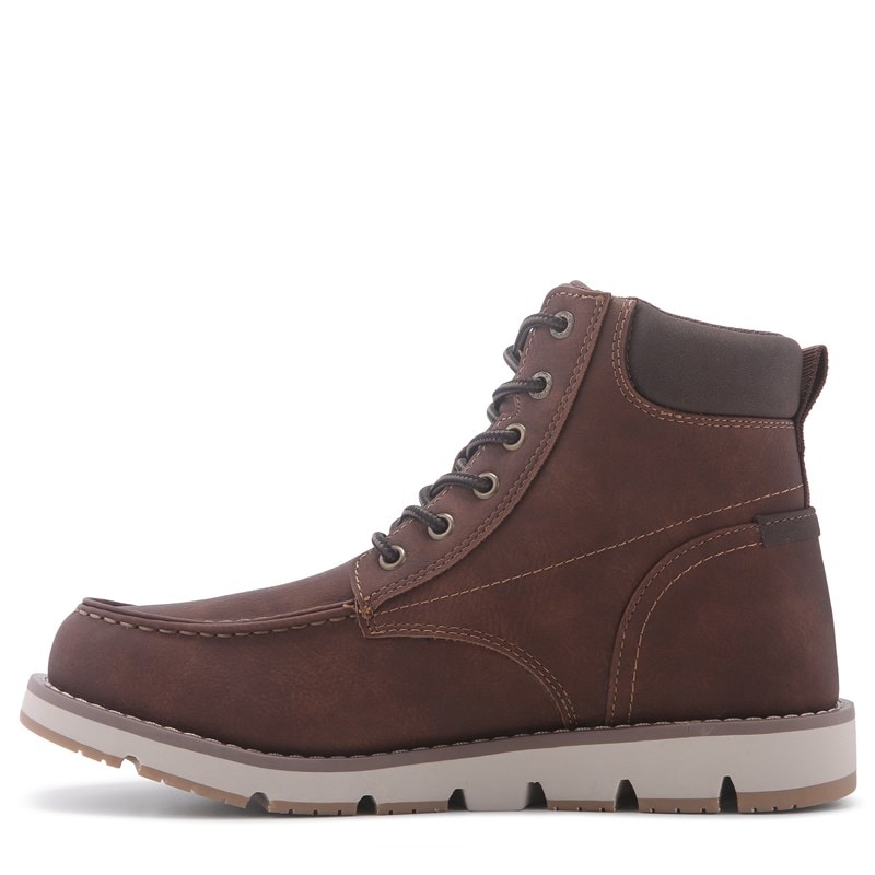 Men's Davis Moc-Toe Lace Up Boots (Briar Tan)
