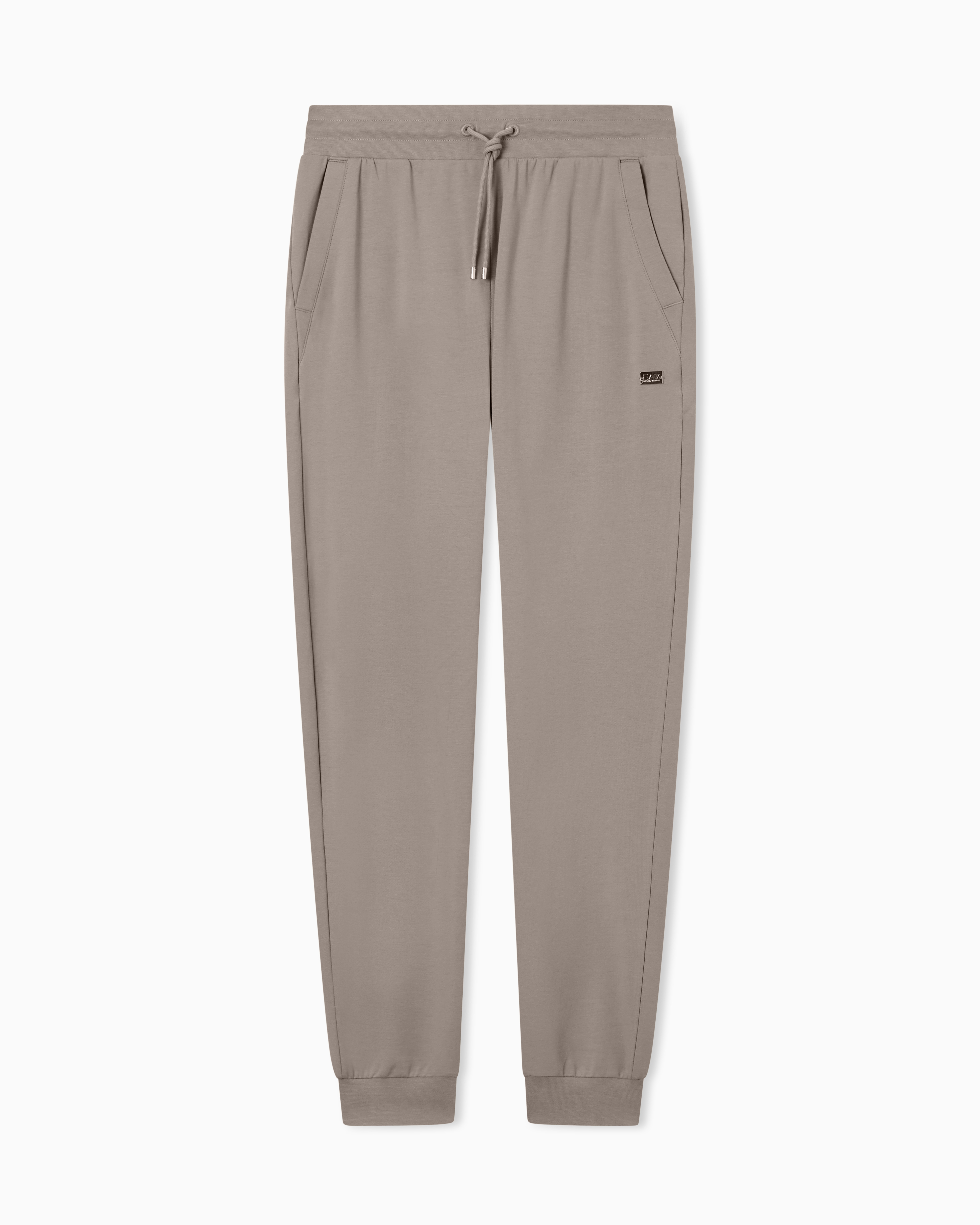Cotton stretch joggers with an elastic waist Core Lady