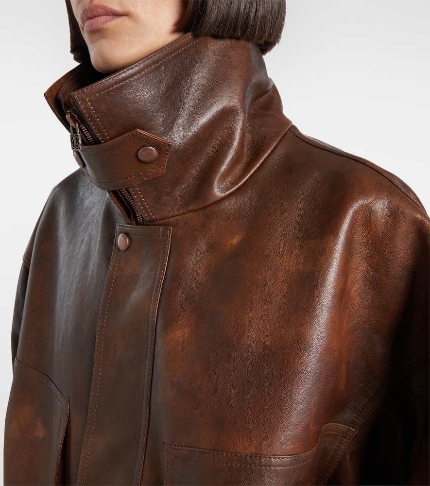Leather jacket
