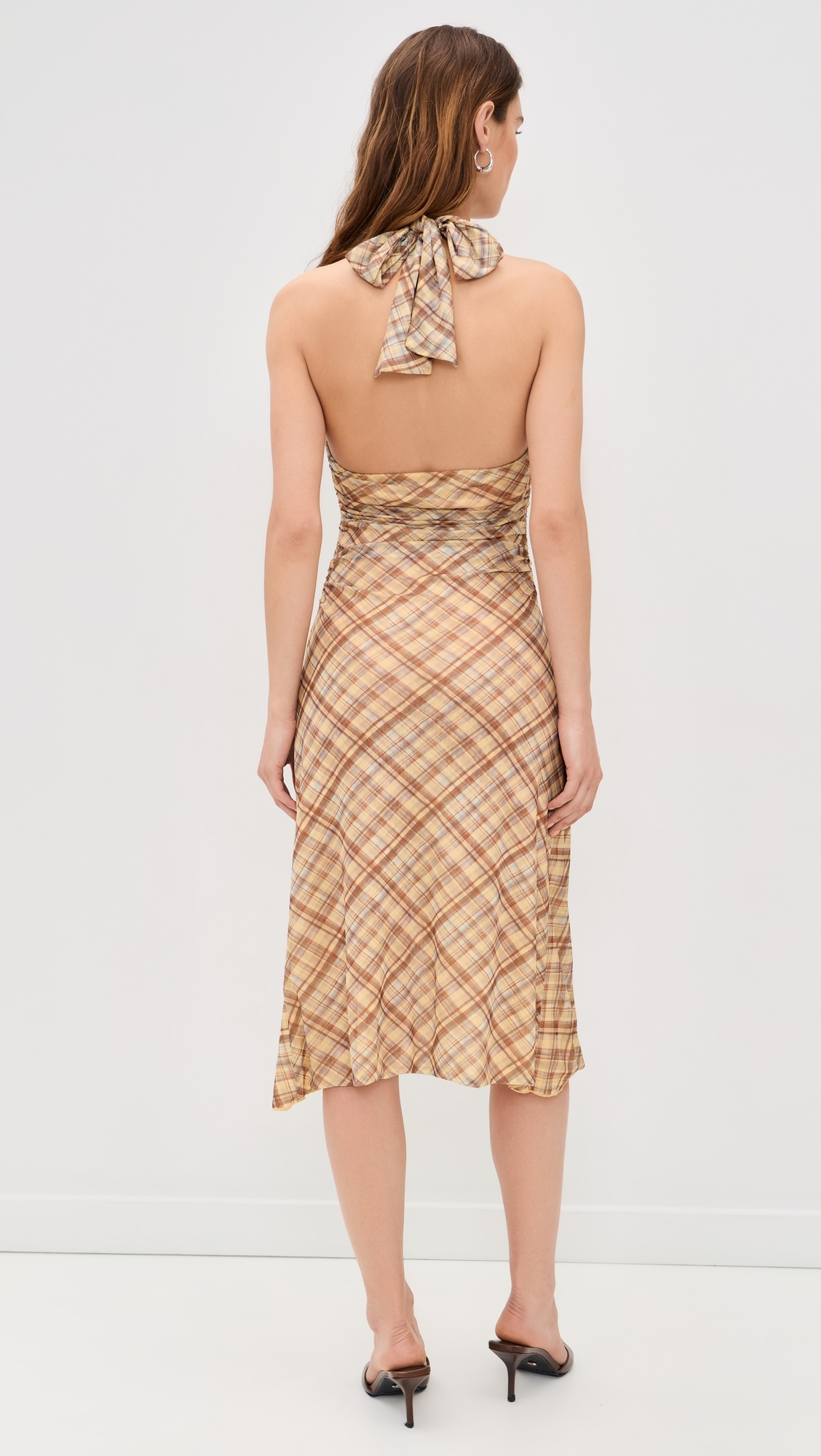 Agnes Dress Maple Plaid