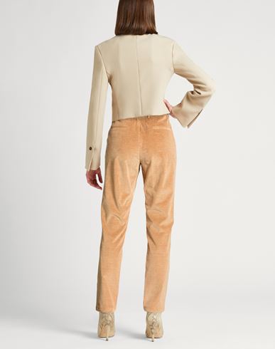 Platinum Woman Pants Camel Size 10 Cotton, Cashmere, Elastane