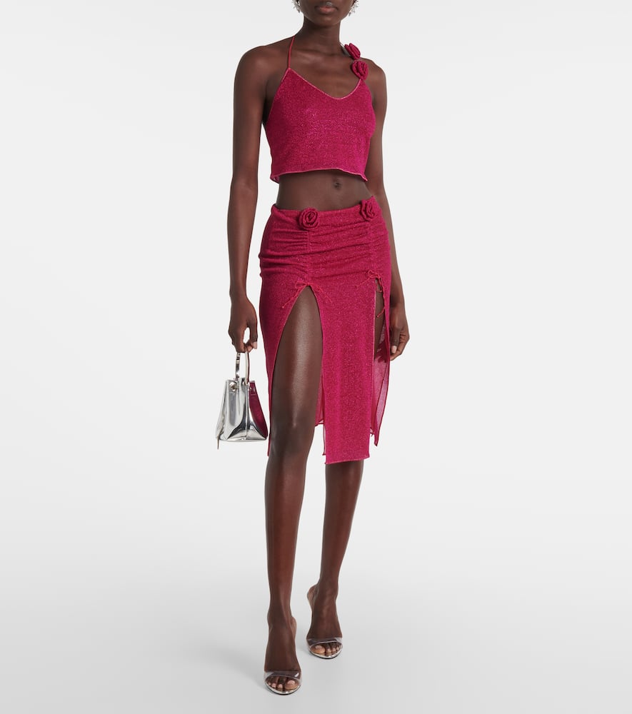 Oséree Lumière lamé top