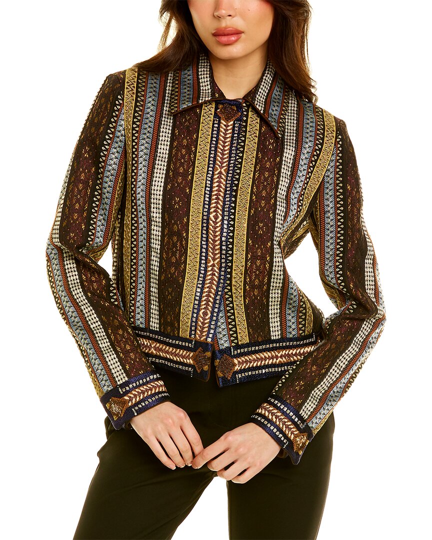 Silk-Blend Jacket