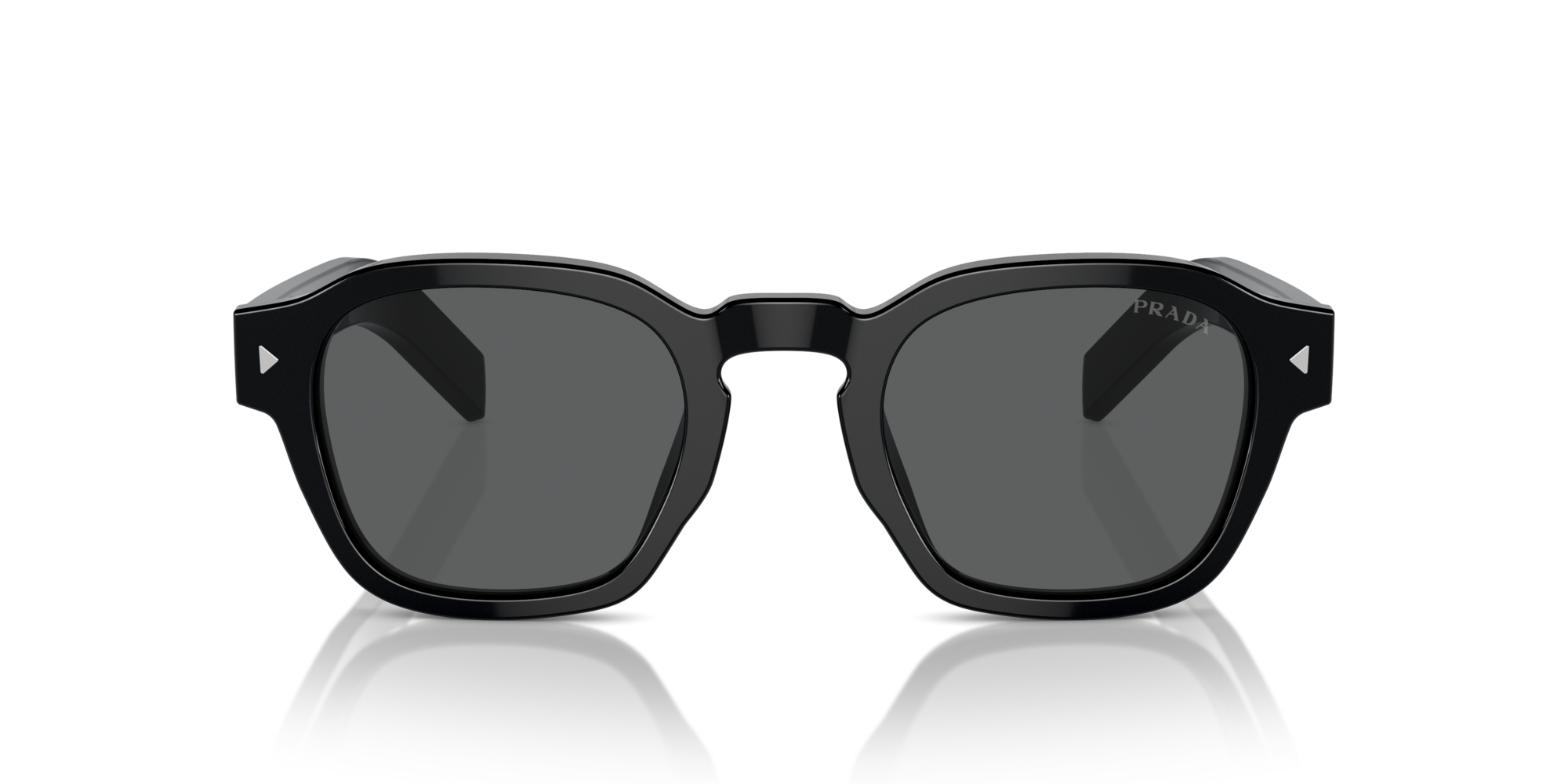 Prada Man Prada PR A16S 16K731 Sunglasses Acetate Black Grey Pantos Norma
