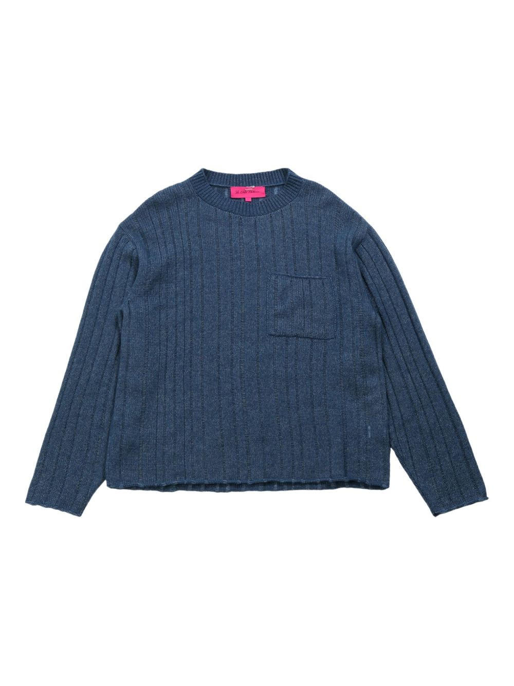 The Elder Statesman ribbed-knit sweater - Blue