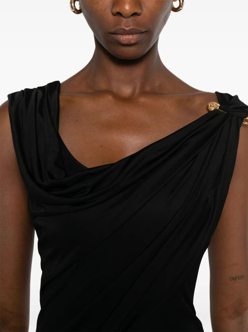 Gown `Responsible` Vicose Liquid Jersey