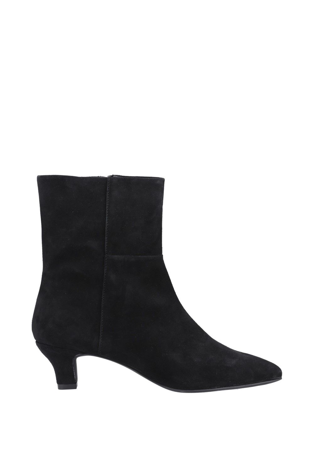 Hush Puppies Women's Nahla Kitten Heel Boot in Black