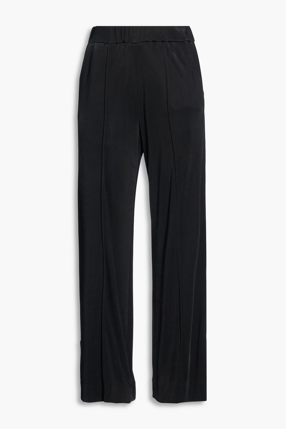 Satin-jersey track pants - Black - FR 32