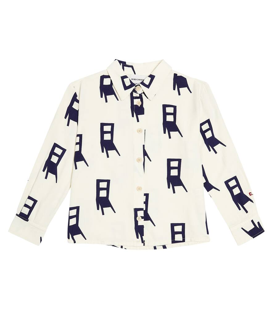 Bobo Choses Have A Seat cotton-blend shirt