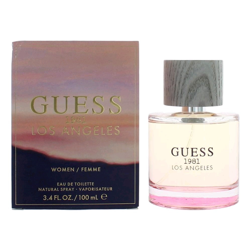 2pcs 1981 Los Angeles by , 3.4 oz Eau De Toilette Spray for Women