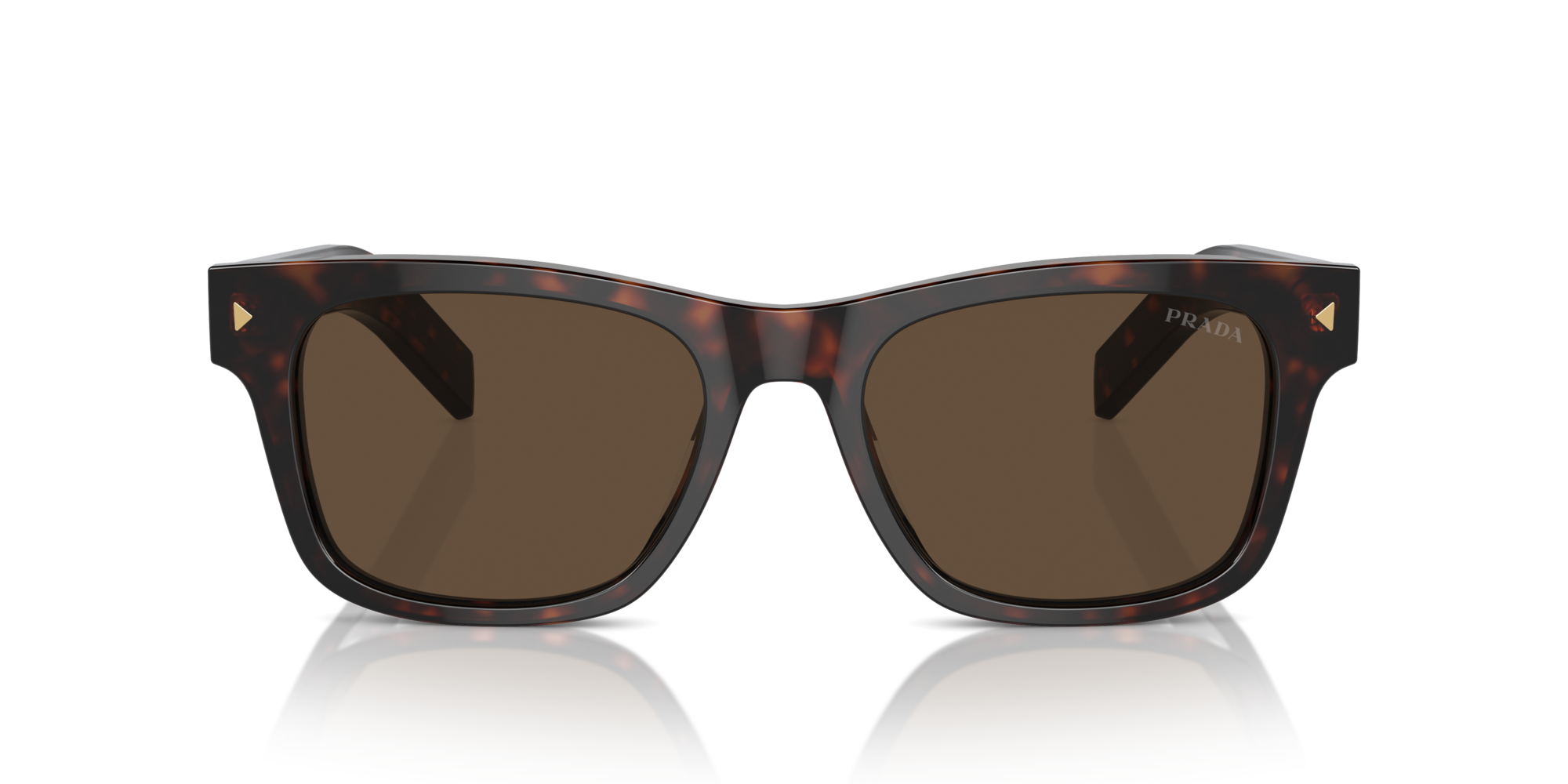 Prada Man Prada PR A17S 17N70F Sunglasses Acetate Turtle Brown Squared Normal Anti-glare