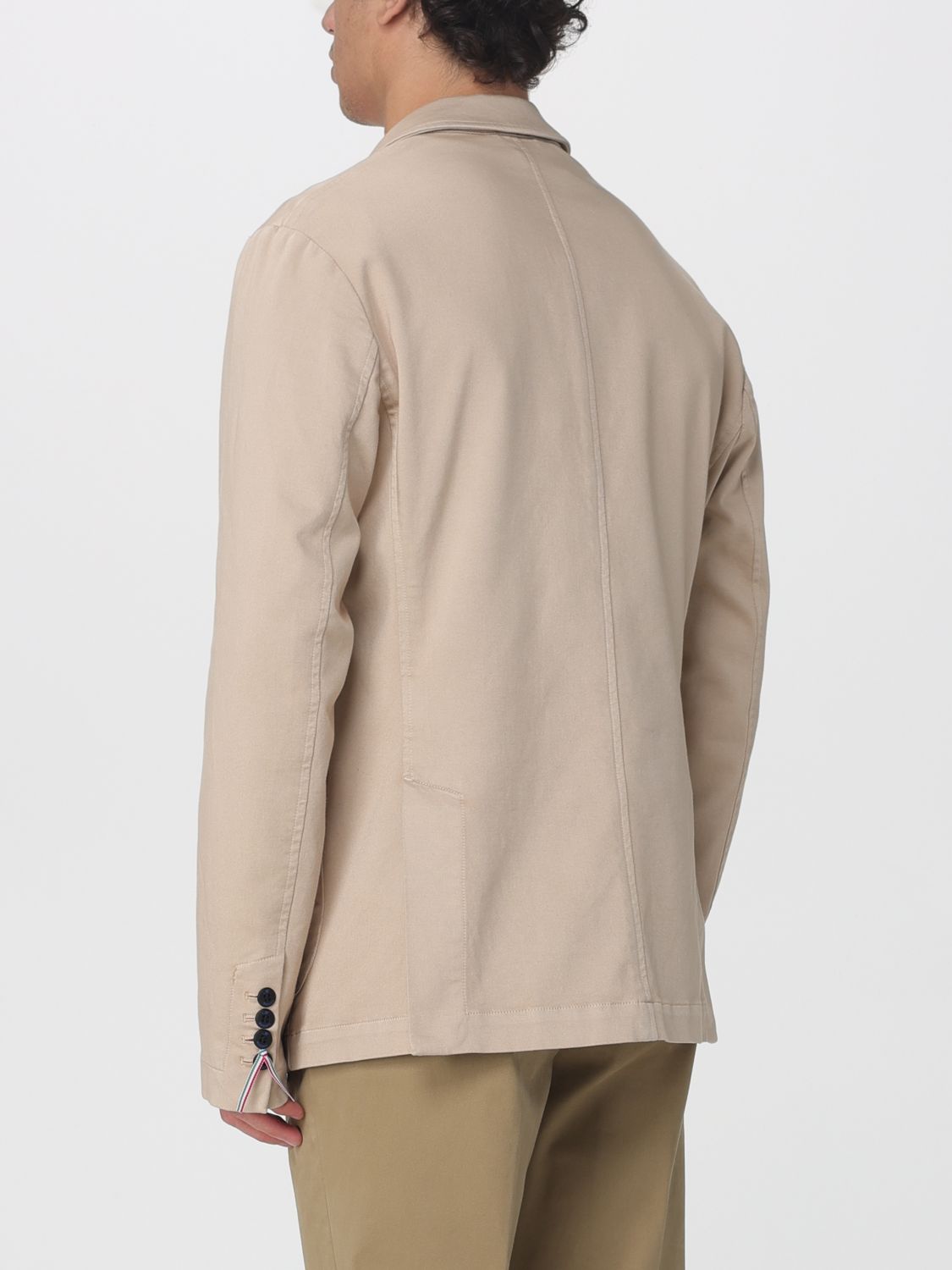 Jacket Men color Yellow Cream