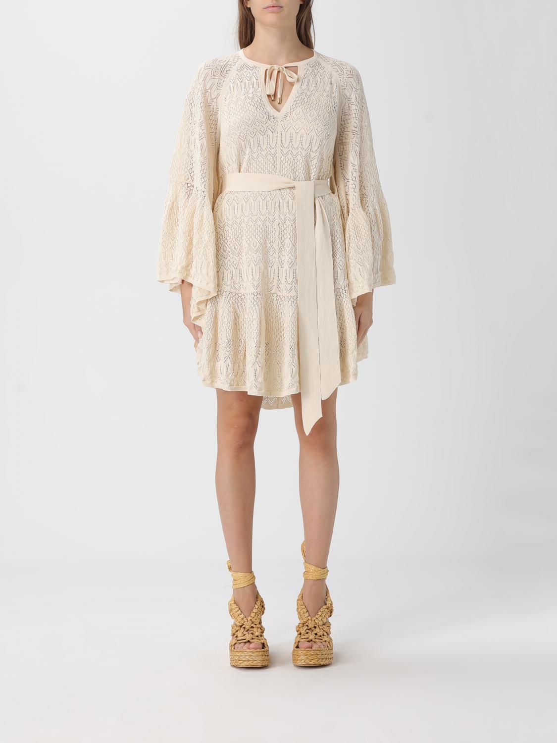 Coco mini dress - Neutrals