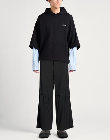 Man Pants Black Size 30 Polyester, Virgin Wool, Elastane