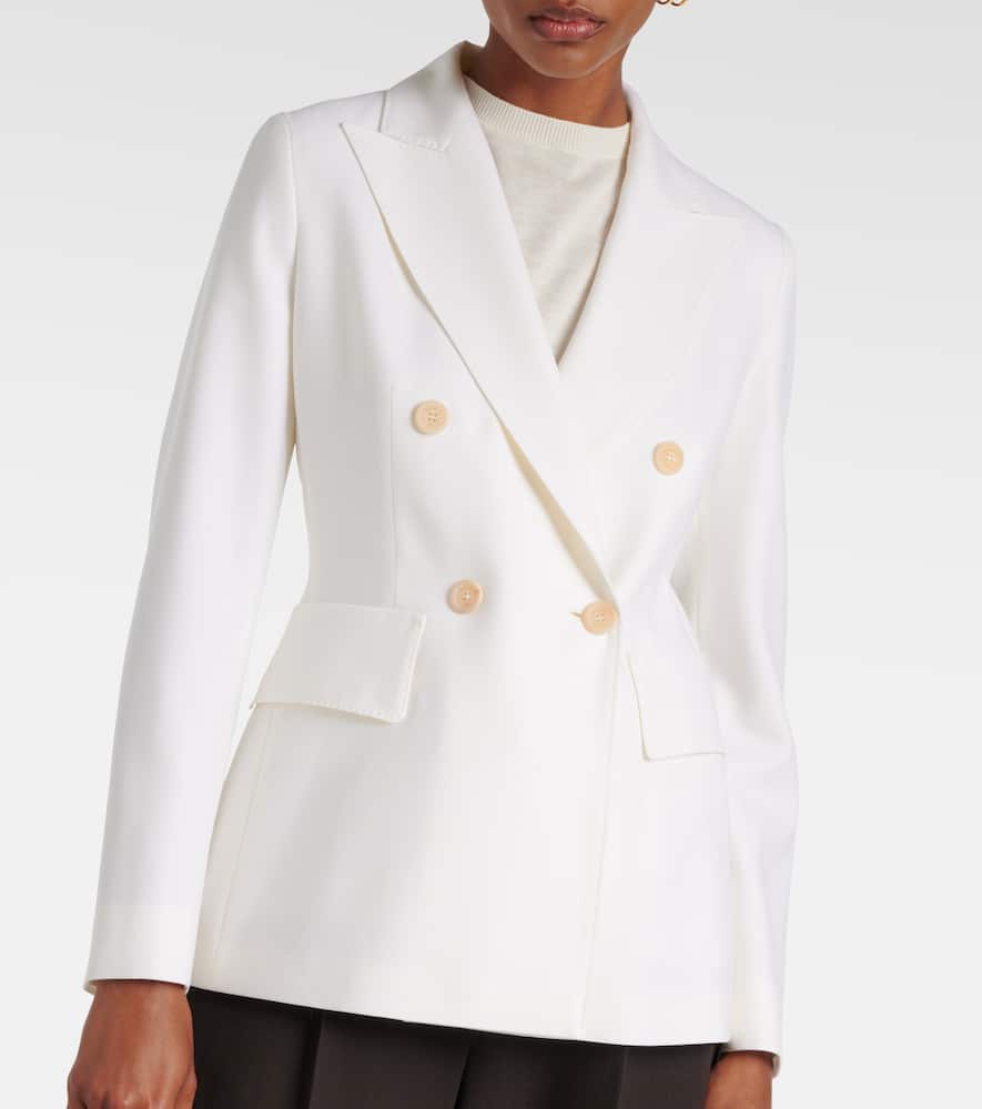 Osanna virgin wool gabardine blazer