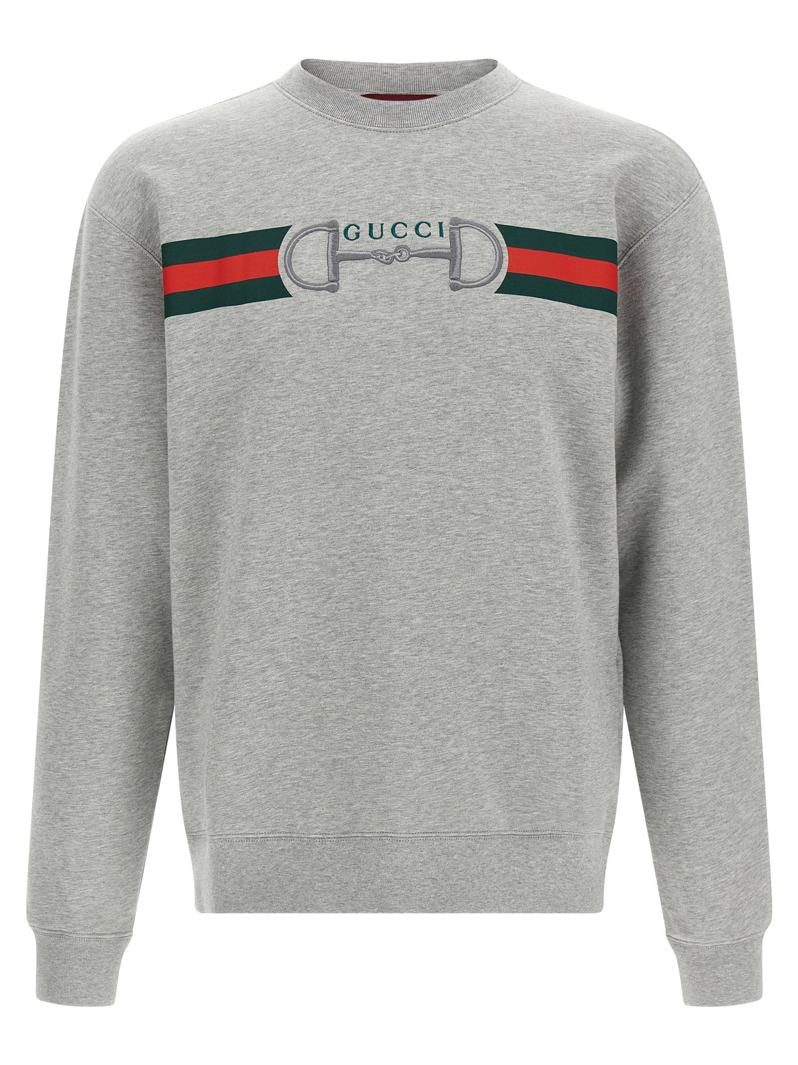 Web Ribbon And Horsebit Sweatshirt