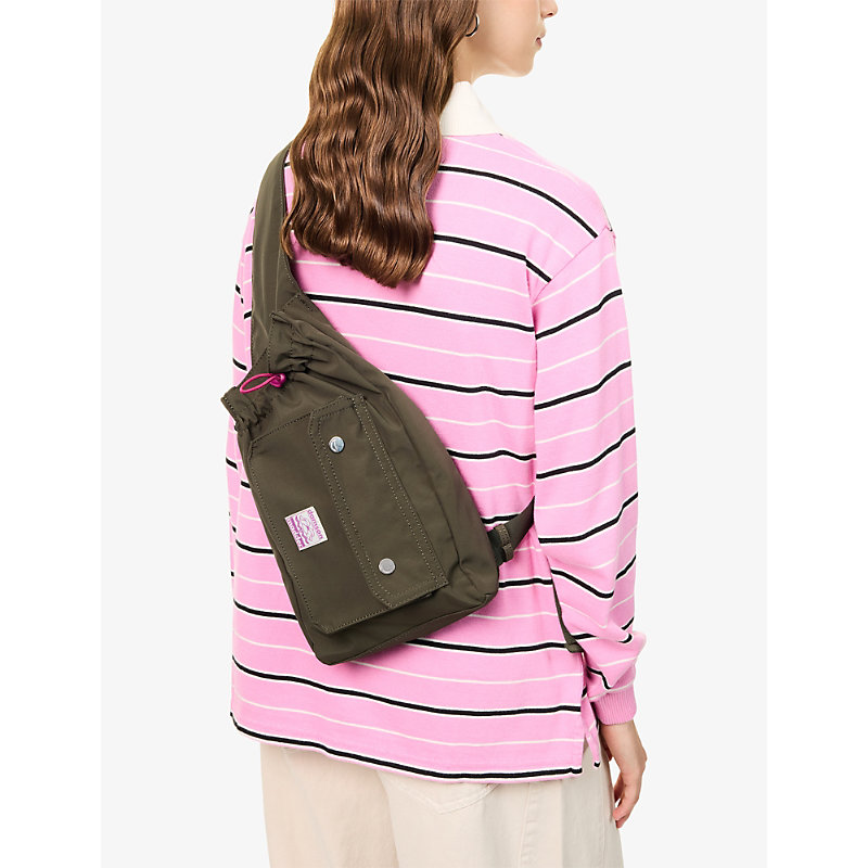 Womens Matilda Woven Cross-Body Bag