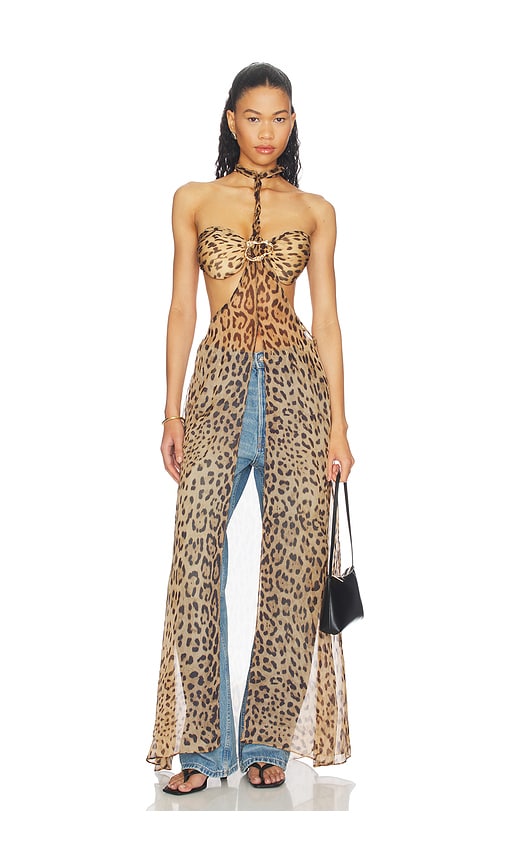 Mariandree Gaitan Andrea Top in Brown. S. Also in